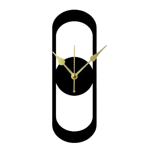 Image of Cartvilla Material Metal Big Size Wall Clock Modern Clocks for Living Room Stylish Wall Clocks for Home Decoration Designer Wall Clock (5 cm)