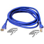 Preisvergleich Produktbild Belkin Patchkabel Cat6 UTP 500cm blau