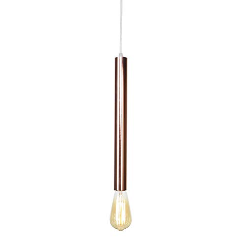 Mini Chandelier suspendu moderne or rose avec douille E27 pour îlot de cuisine