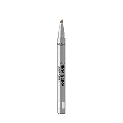 L'Oreal Paris Make-up designer - Brow Artist Micro Tattoo, Perfilador de Cejas, Tono 105 Brunette