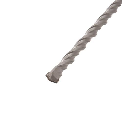 Image of TAPARIA 12 mm Flat Tip SDS Plus Hammer Drill Bit for Concrete Drilling (HDF 12310, 12x250x310 mm)-Spiral Flute Type-Home, DIY, Professional Brick, Wall, Masonary-Drilling