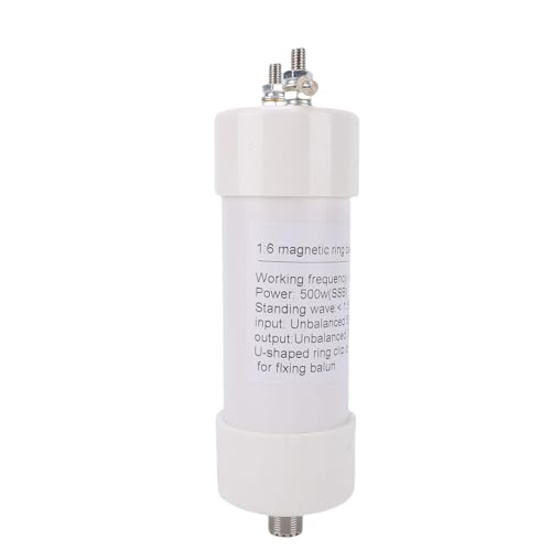 Balun 500 W 1:6 à faible VSWR de 1,5 transformateur d'antenne HF large bande 1 à 56 MHz