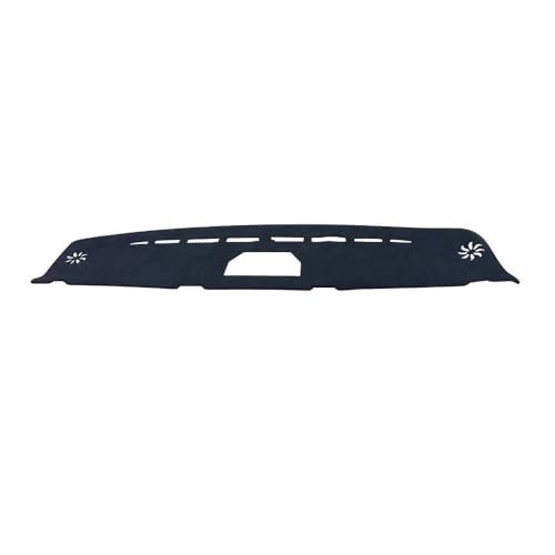 Tapis de tableau de bord premium pour Toyota FJ Cruiser 2006-2023 protection LHD noire
