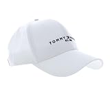 Tommy Hilfiger Casquette Homme TH Established Baseball, Blanc (White), Taille Unique