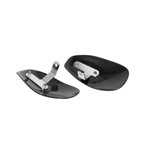 Aile Carénage Protège-Mains de Moto Noir pour FLHT 1996-2013