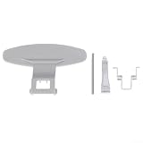 6 x 6 cm Kit di ricambio per maniglia della serratura della lavatrice LG, in ABS + struttura in metallo, 9,5 x 2,6 x 6,5 cm, con gancio a molla per un\'installazione senza soluzione di continuità