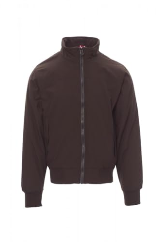 Giubbotto da Uomo Payper North 2.0 Giubbino Imbottito in Micropile in Nylon Taslon Autunno Inverno (IT, Testo, XXL, Regular, Regular, Marrone)
