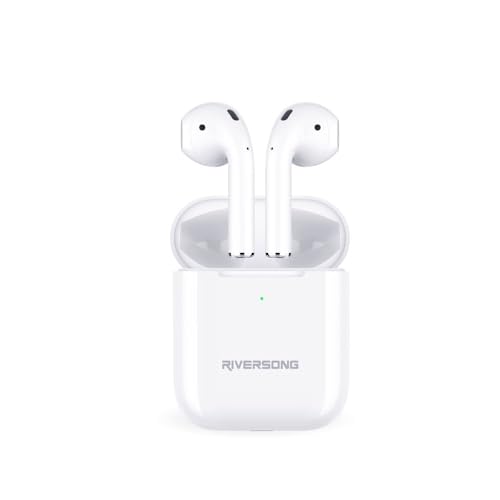 Riversong Airfly L2 True Wireless Stereo Earbuds with Type-C Charging, White