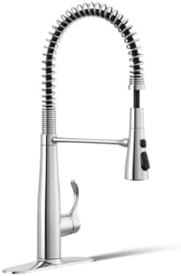 Kohler 22033-CP Kitchen Sink Faucet, Polished Chrome