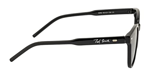 Image of Ted Smith Men's Women's UV Protection Acetate Square Sunglasses