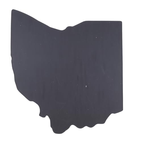 Imán decorativo acrílico Estado de Ohio 3x3.25 pulgadas miniatura 2