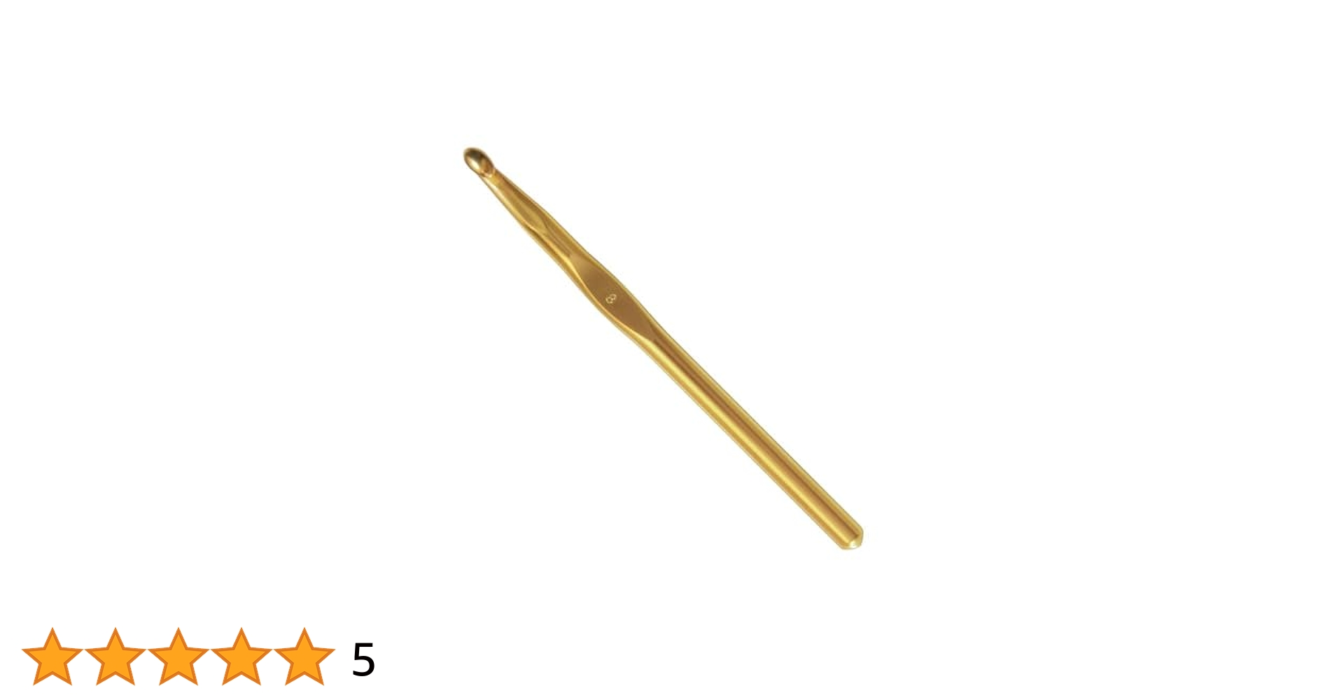 Amazon.com: Addi Classic Crochet Hook, Metal, Gold, 12mm