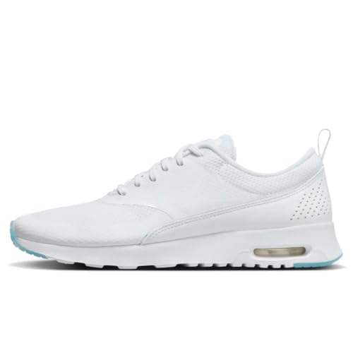 Nike Air Max Thea FJ9302-104 Chaussures pour femme Blanc/blanc/bleu, Teinte blanche/bleue, 42 EU