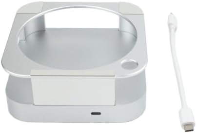 Aluminum for Docking Station for Mac for mini USB 3.0 Silver Compact Size - 3