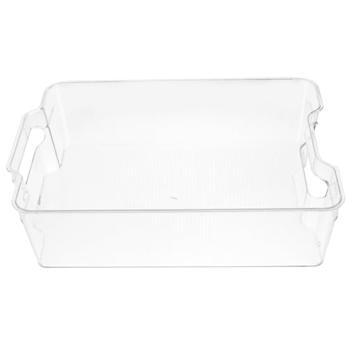 CONGARTENO Refrigerator Organizer Bin for Drinks Clear Rolling Soda Can Dispenser Space-saving Beverage Holder for Fridge for Cans Bottles Spaces