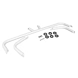Braum Racing Braum - White Gloss Harness Bar Kit for 2003-2008 Nissan 350Z (BRHB-35WG)