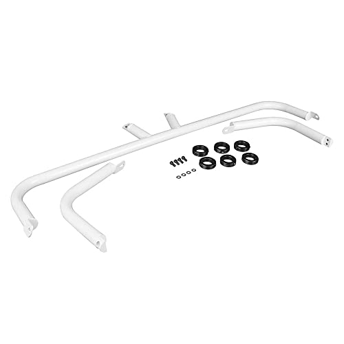 Braum Racing Braum - White Gloss Harness Bar Kit for 2003-2008 Nissan 350Z (BRHB-35WG)