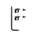 Leatherman 930355 Multi-Tool Replacement Wire/Hard-Wire Cutter Inserts, Black