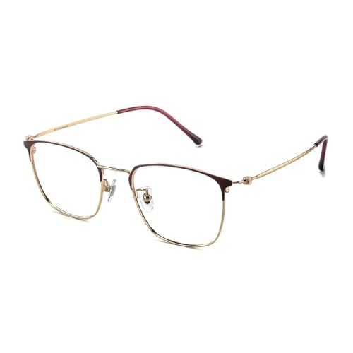 Lunettes anti-lumière bleue en titane léger pour écrans PC et smartphone