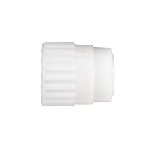 Recpro Rv Plumbing Hardware | 06860 | 1/2" Female End Cap Terminator | Drain Cap | Pex Pipe/Tubing Fittings (2 Fittings) #TOP4