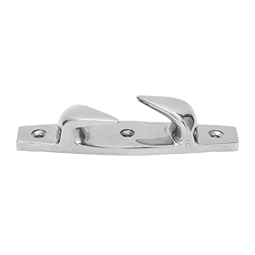 NYSUZHOUJI Stainless Steel Bow Chock Cleat Right Straight Mooring Anchor Guide Heavy Duty Boat Accessory