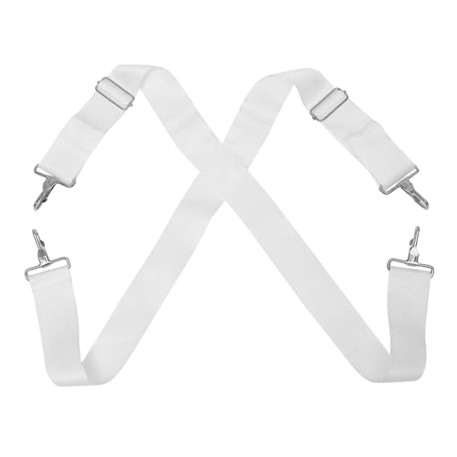Yardwe Sangle De Grosse Caisse Réglable Ceinture Épaule Pour Instrument De Percussion Harnais Avec Boucles Métalliques