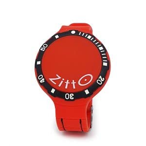  Zitto Watch Active Orologio in silicone quadrante led - Waterproof (Red Sea, Piccolo (36 mm diam cassa))