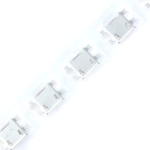 100PCS Micro USB 5P Socket MINIUSB Female 5 Pin SMD DIP Connector