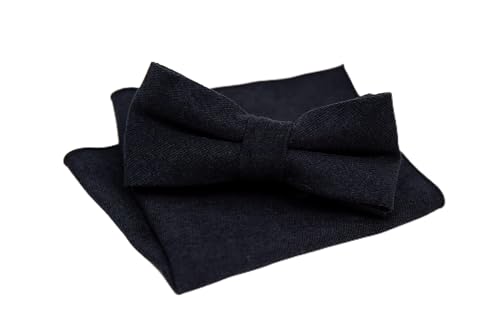 Suede Bow Tie Set
