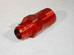 Image of Meziere WP1012R Red 12 AN Water Pump Fitting