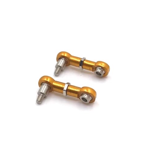 RC���f�� For WLtoys 1/28 284131 K969 K979 K989 K999 P929 P939 METAL UPGRADE PARTS REAR�X�e�A�����O�����NRC�J�[�����A�N�Z�T��(Yellow)