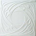 Antique Ceilings Faux Tile - 20x20 Genoa White Foam