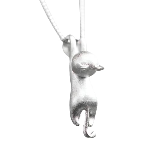 Bijoux chat noir en argent 925, le cadeau idéal pour femme passionnée