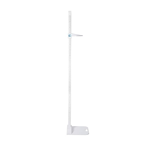 Medical Height Measurement for WallAdult Childrens Aluminum Portable Height Measuring Rod Home Office Gym Medical Examination School Portable Folding Telescopic Range 8-82