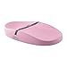 Bumbo Baby Changing Pads for Dresser or Table Top, Portable & Wipeable Non Slip Soft Contoured Diaper Change Station with Harness, Cradle Pink