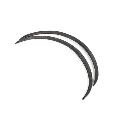 Ceja universal de fibra de carbono para pasos de rueda faldones laterales elegantes de coche