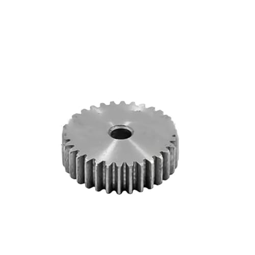 Bevel Gear Pinion Hardware Mechanical 1M 14/15/16/17/18Teeth Gear Rack Spur Gear Precision Machinery Hole Diameter 6mm Industry 45 Steel CNC Pinion(17 Teeth)