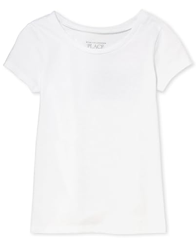 Image of The Children's Place Baby Girls' and Toddler Basic Short Sleeve Layering T-Shirts