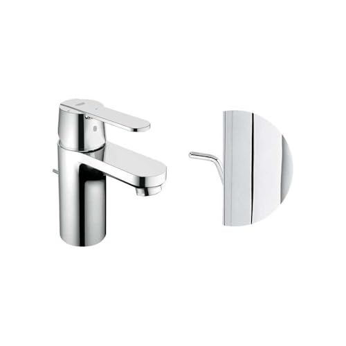 GROHE Get - Einhand-Waschtischbatterie (S-Size, einstellbare Mengenbegrenzung, Schnellbefestigungssystem), chrom, 31148000