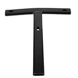 Baluue Stahl Rückenlehnenstütze T förmig 21,5x14,5cm für Bürostühle Ersatzteil mit...