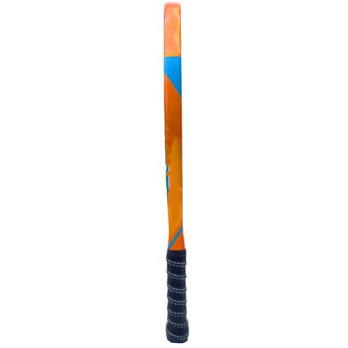 Raquete Laranja Para Beach Tennis Profissional Em Fibra Carbono Com Capa Protetora - Camewin
