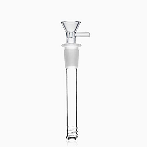 【MATERIALE】Questo tubo di vetro è realizzato in vetro borosilicato di alta qualità e fatto a mano ad alta temperatura per renderlo più resistente e non facile da rompere.