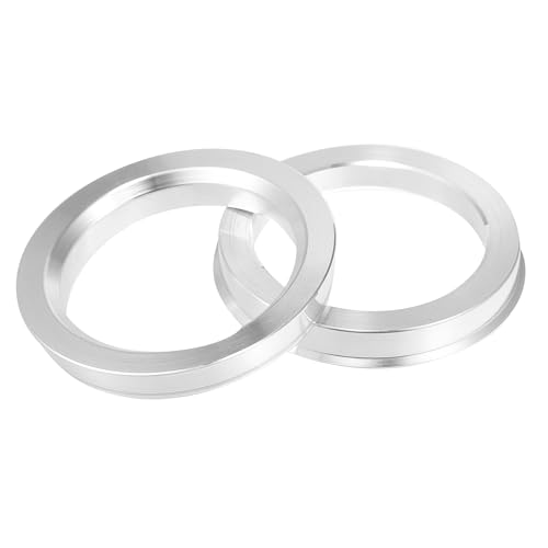 ASYUIHUUY Anillos Centradores Llantas 4 Anillos de centrado for Cubo Rueda Coche, Espaciador Central 70,1-54,1-56,1-57,1-58,1-59,1-60,1-64,1-65,1-66,6-67,1-68,1 mm(70.1-57.1mm)
