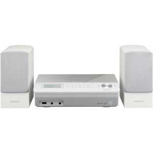 JVCケンウッド iPod/iPhone/USB/Bluetooth コンパクトHi-Fiコンポーネントシステム(ホワイト) M-EA3-W