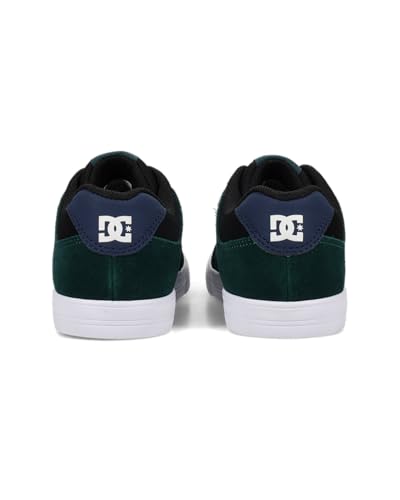 DC Sneaker Skate Shoe, Black/Green/Blue, 13.5 US Unisex Little Kid3