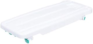Helping Hand Kingfisher White Plastic Bath Transfer Board. Bath Board for Elderly, Disabled and Handicapped Users. Adjustable to Fit 16"-24" Width Baths. 200kg / 31 Stone Weight Limit