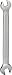 Produktbild KS Tools BRILLIANT TOOLS BT010900 Doppel-Maulschlüssel, 6 x 7 mm [Powered by KS TOOLS]