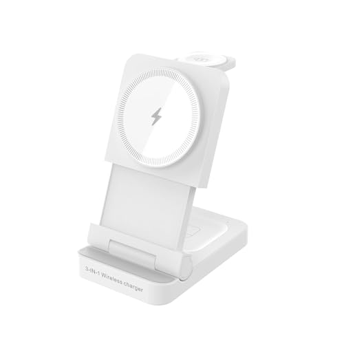 Chargeur sans fil magnétique pliable pour iPhone 17 et AirPods YMY