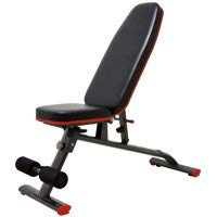Heavy Duty Adjustable and Foldable Utility Weight Bench for Upright, Incline, Decline, and Flat Exercise