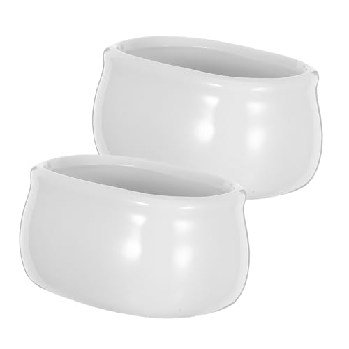 Catálogo de Reposa bolsas de té de esta semana. 45 Mipcase 2 piezas Soporte para Paquetes de Azúcar y Platillo para Bolsas de Té Porcelana Blanca Recipiente Cerámico Multifuncional para Cocina y Oficina para Almacenar Salsas y...